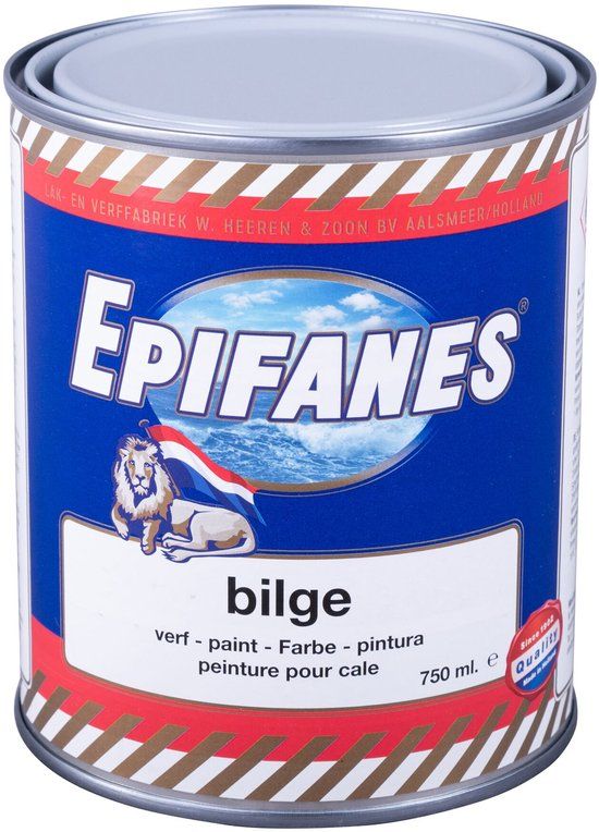 Epifanes Bilgeverf grijs - 0.75 l - Grijs