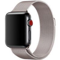 WiWu Milanese band voor de Apple Watch | 44/45/46/49 mm - Starlight