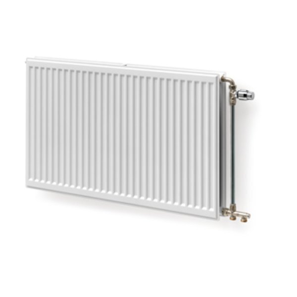 Stelrad Hygiene paneelradiator type 10 + strippen 900x600mm 526W wit 0204091006