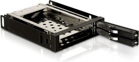 DeLOCK 3.5" Mobile Rack Zwart