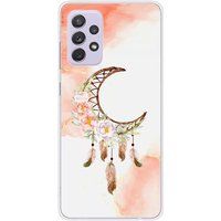 Samsung Galaxy A72 5G dreamcatcher lune bedrukt siliconen hoesje