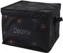 Decoris Kerstballen opbergbox - zwart - 41 x 31 x 32 cm