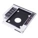 UNYKAch 50551 Laptop HDD/SSD-caddy 2.5" SATA Zwart, Zilver