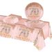 37-delig Service pour 70e Anniversaire en Or Rose