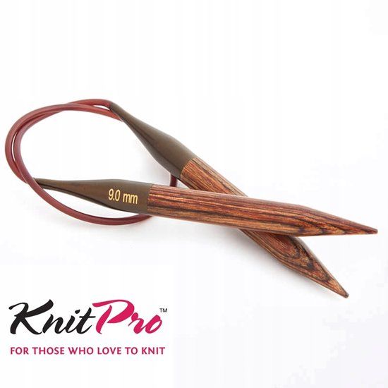 KnitPro Ginger Houten Rondbreinaalden 2,75mm - 60cm