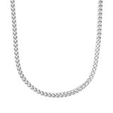 TOM TAILOR - Ketting voor Heren in Roestvrij Staal - Zilverkleurig - TT-N0003