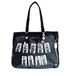 AlwaySky Ita Tote Bag Clear Window voor Pins Schoudertas Handtas Tas DIY Cosplay Stachel Tote