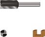 Rotec HM groeffrees, grondsnijder, GOLD-LINE, Ø 14x35