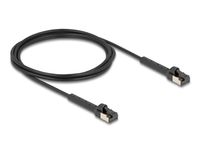 Delock 80935 Câble réseau Noir 2 m Cat6a U/FTP (STP)