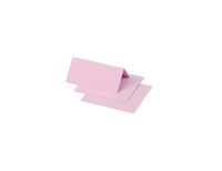 Pollen by Clairefontaine Clairefontaine Pollen tafelkaarten 85 x 80 mm, bonbonroze