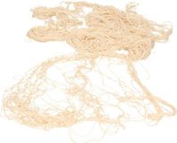 Gerkimex visnet - Maritieme decoraties - Vissersnet/visnet - beige - 200 x 400 cm