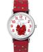 Timex Peanuts Weekender TW2W80800 Horloge - Textiel - Rood - Ø 38 mm