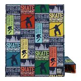 Grafoplás Schoolmap A4 | Skate Bits&Bobs Pop Up Design | 4 gemengde ringen 25 mm | FSC-gecertificeerd | mat gelamineerd met UVI-lak | perfect schoolmateriaal