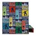 Grafoplás Schoolmap A4 | Skate Bits&Bobs Pop Up Design | 4 gemengde ringen 25 mm | FSC-gecertificeerd | mat gelamineerd met UVI-lak | perfect schoolmateriaal