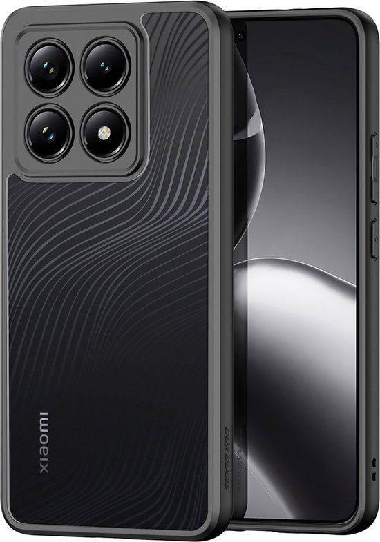 Dux Ducis Aimo Series Back Cover voor Xiaomi 14T - Zwart