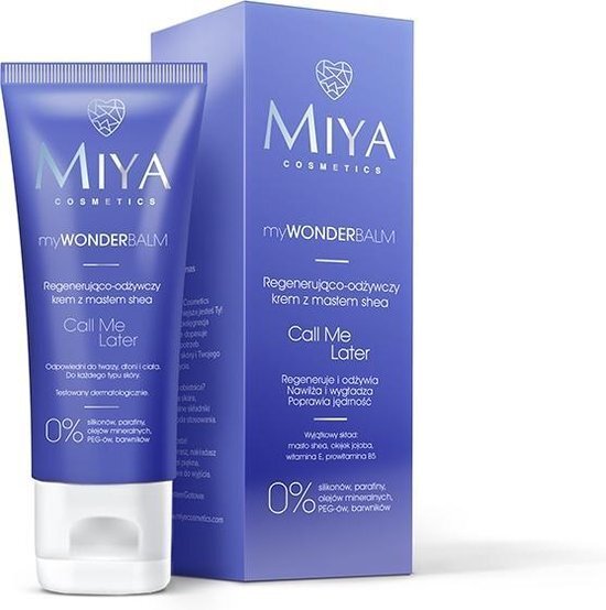 Miya - My Wonder Balm Call Me Later regenerująco-odżywczy krem z masłem shea 75ml