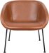 Zuiver Feston Loungestoel Bruin | Design Fauteuil