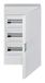 Hager Sistemas VB318PE Serie VB Vega-oppervlakte-box, 54 modules, 3 rijen, ondoorzichtige deur