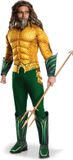 Rubie's Kostuum Aquaman Deluxe Heren Polyester Goud/groen Mt M/l