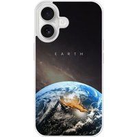 Apple iPhone 16 Earth Verstevigd hoesje met sublimatie bedrukking
