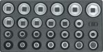 Gedore Dopsleutelset 1/2" in module