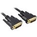 PremiumCord DVI-aansluitkabel - 3 m, Dual Link, DVI-D (24+1) mannelijk naar mannelijk, digitaal, Full HD 1080p, max. resolutie: 2560 x 1600 pixels 60 Hz, kleur: zwart