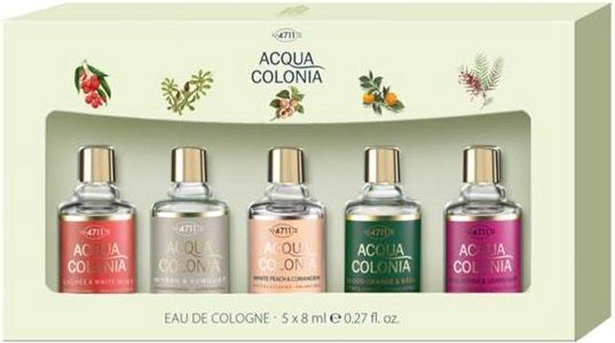 Acqua Colonia by 4711, 5 Piece Variety Set for Unisex