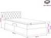 vidaXL Opbergbed met hoofdeinde, donkergrijs, 100 x 200 cm, fluweel