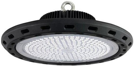 BES LED LED Magazijnverlichting / Highbay UFO Waterdicht 100W 6400K Helder/Koud Wit Rond 288x150mm Aluminium IP65
