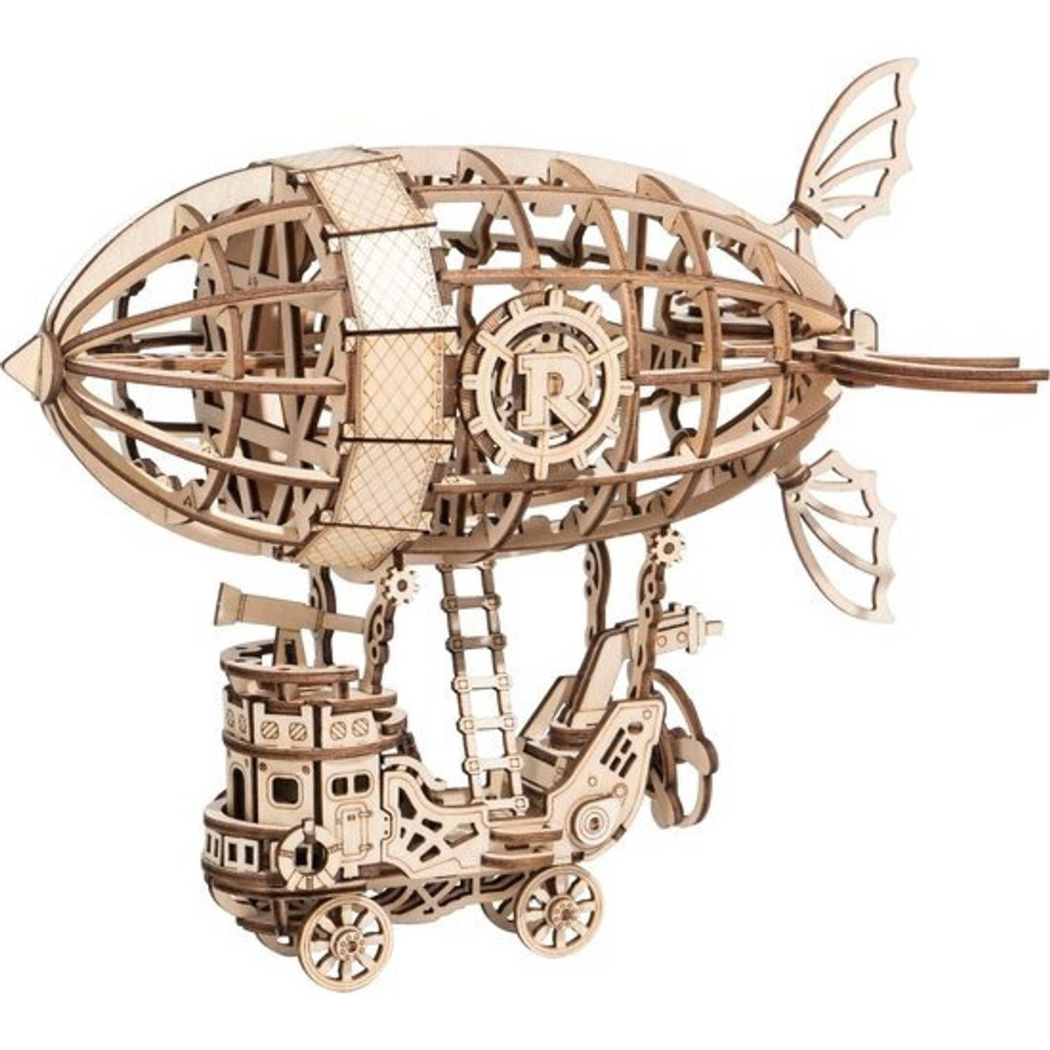 Robotime 3D-puzzel Airship - Hout - 176-delig