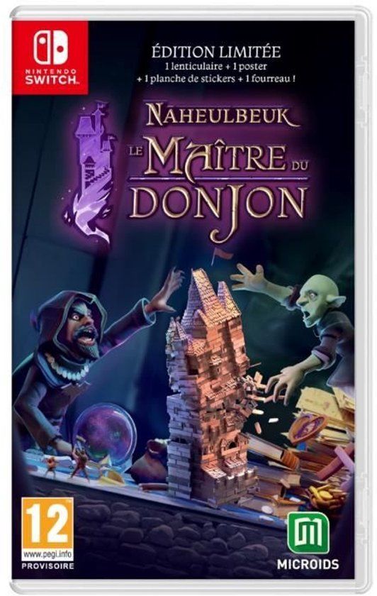 Microïds The Dungeon Master of Naheulbeuk - Nintendo Switch - Limited Edition