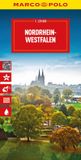 MARCO POLO Reisekarte Deutschland 05 Nordrhein-Westfalen 1:225.000