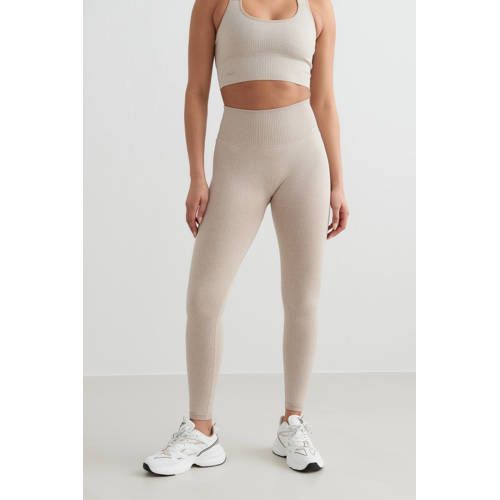 Aim'n rib sportlegging Seamless beige