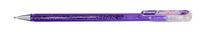 Pentel Hybrid Dual Metallic Gel Inkt Pastel Metallic K110, Lichtpaars + Rood & Metallic Blauw, 12 Stuk