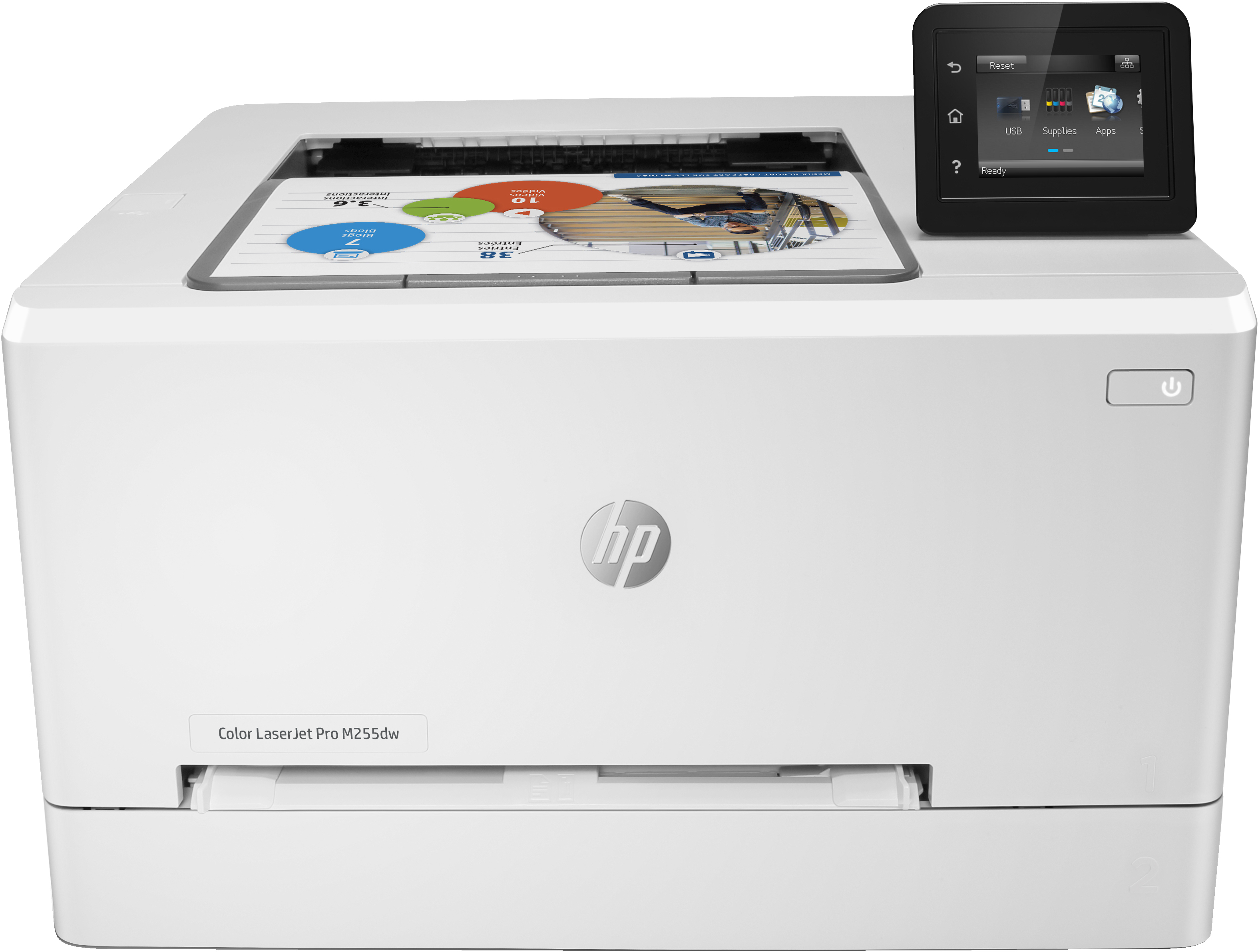 HP Color LaserJet Pro HP Color LaserJet Pro M255dw, Print, Dubbelzijdig printen; Energiezuinig; Optimale beveiliging; Dual-band Wi-Fi