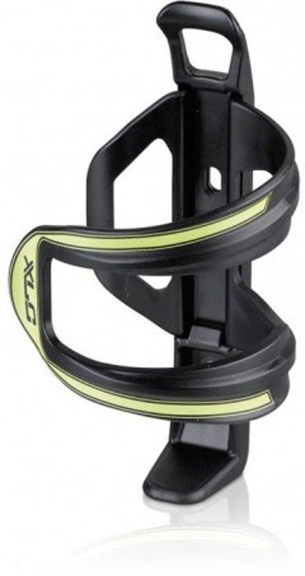 XLC bidonhouder sidecage pvc zwart/lime BCS-06