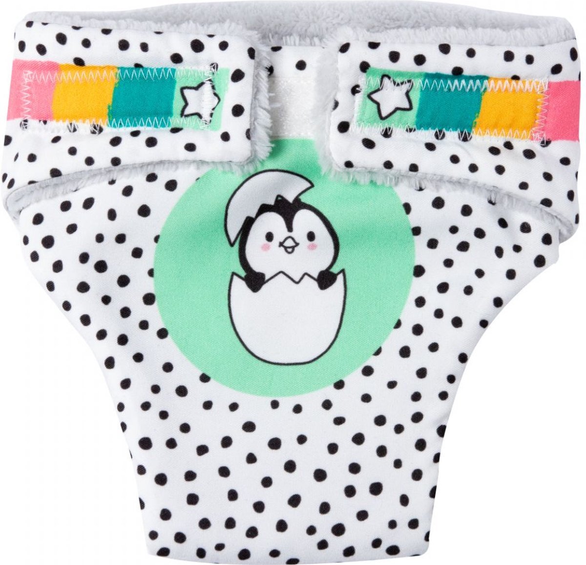 Heless Poppenluiers Penguïn Dots 28-35 Cm Katoen 2 Stuks