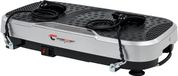 Christopeit Vibro 3000 Trilplaat - Noir/Blanc - 20 Niveaux d'entraînement - Télécommande incluse