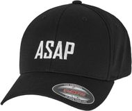 Mister Tee Soon As Possible Wooly Combed Cap Flexfit pet - L/XL - Zwart