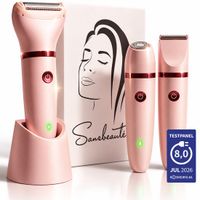 Sansbeauté 3-in-1 Ladyshave - Pink Edition - USB Oplaadbaar