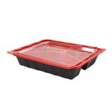 Garcia de Pou 400 Eenheid Magnetronbestendig Afzonderlijke Maaltijdcontainers, Polypropyleen,