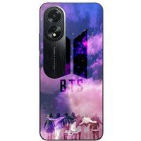 Maniacase Etui Oppo A38 bts kpop muziekgroep logo