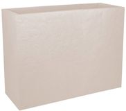 EDA Bloembak Plantenbak 46 liter - 78,5 x 29,5 cm - Hoogte 60 cm - Beige