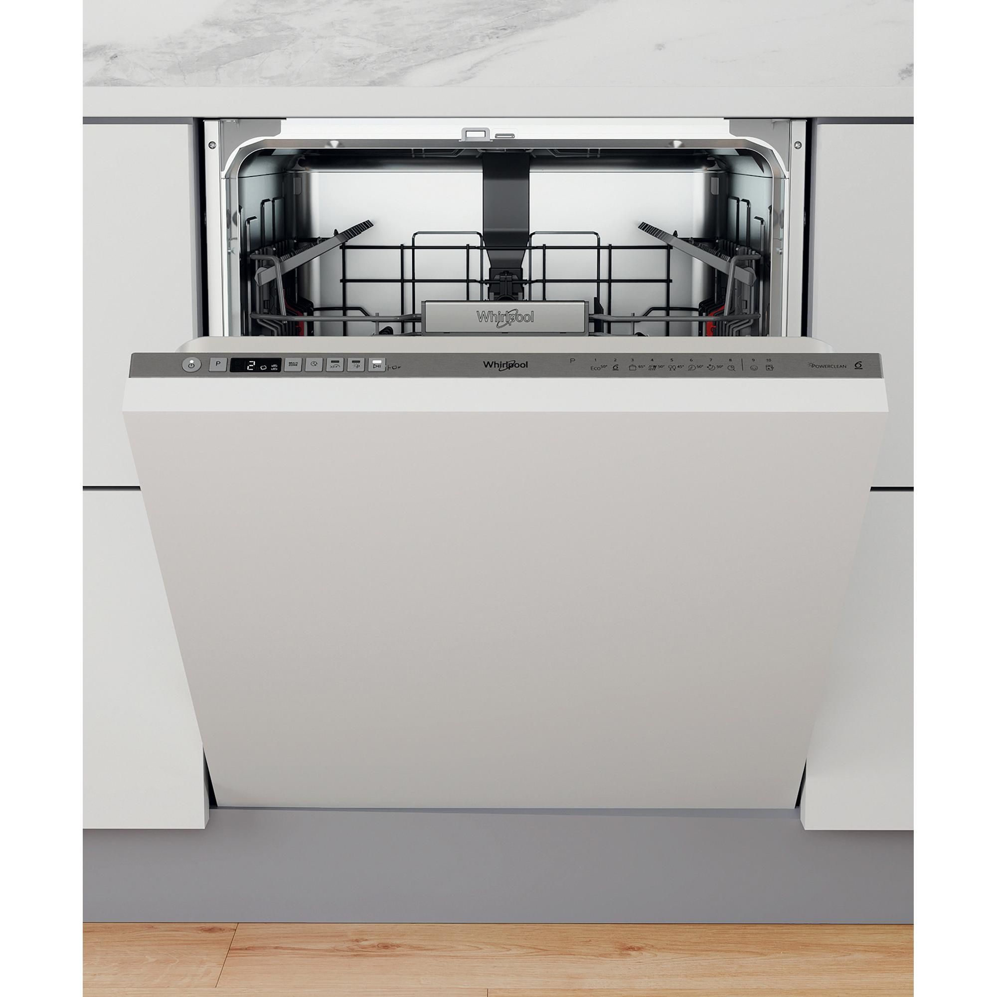 Whirlpool WIO 3T141 PES Volledig Ingebouwde Vaatwasser