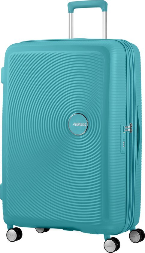 American Tourister trolley Soundbox 77 cm. Expandable blauw