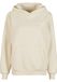 Miss Tee Mst218-back Around Dames Fluffy Hoody trainingspak voor heren (1 stuk), Wit zand, L
