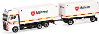 Herpa MAN TGX GX Wk.Sz. Malteser / Bad Reichenhall