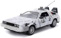 JADA Delorean Time Machine Back to the Future Frost Jada 1:24