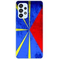 Samsung Galaxy A53 5G Reunion Flag Siliconen hoesje