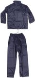 Lastpak Basic Regenpak met Capuchon - Blauw - Maat M